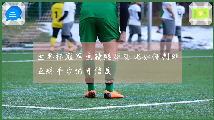 世界杯冠军竞猜赔率变化如何判断正规平台的可信度