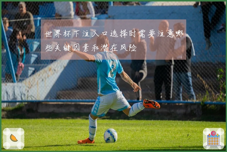 世界杯下注入口选择时需要注意哪些关键因素和潜在风险